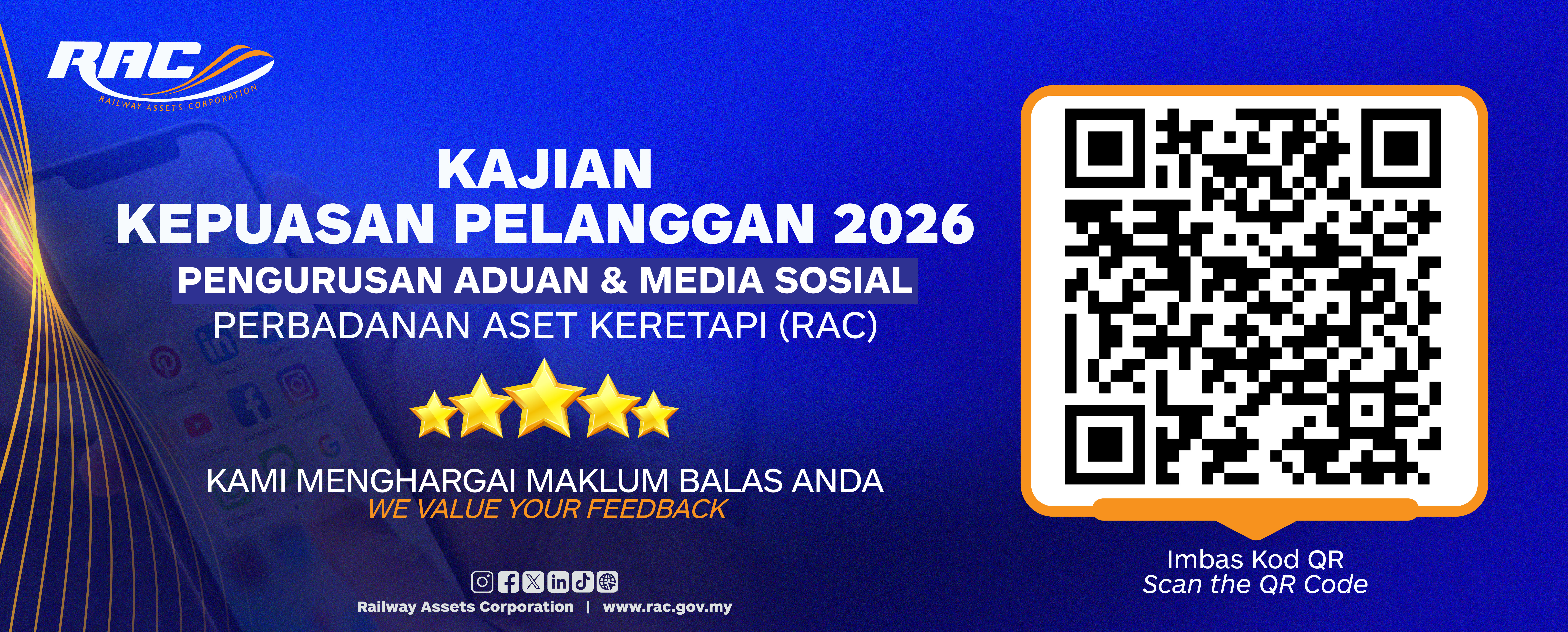 Poster Kajian Kepuasan Pelanggan