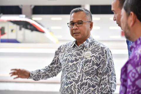 Majlis Penyempurnaan & Pengoperasian Landasan Berkembar Elektrik Gemas - Johor Bahru