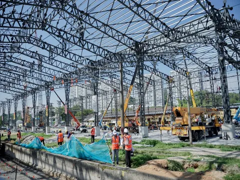 26.07.21 - Lawatan Kerja dan Sesi Taklimat Projek Siap Stesen Keretapi Seremban