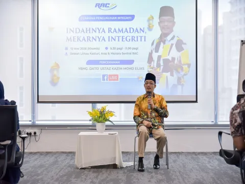 Ceramah Pengukuhan Integriti - Indahnya Ramadan, Mekarnya Integriti